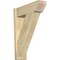 Ekena Millwork Traditional Slat Rough Sawn Outlooker, Douglas Fir, 8"W x 26"D x 34"H OUT08X26X34TRA06RDF - alternate 1